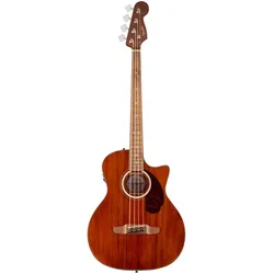 Fender California Deluxe Kingman Bass CE Mahogany Natural - Akustikbass