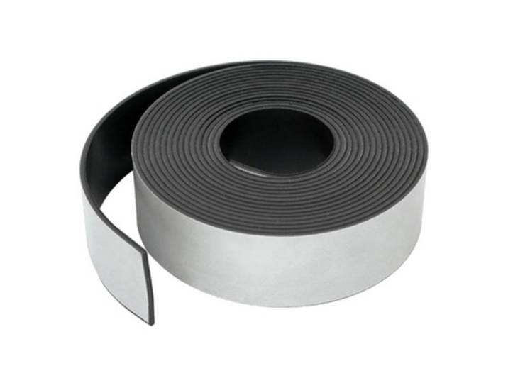 Ruban magnétique, 40 mm x 5 m, blanc