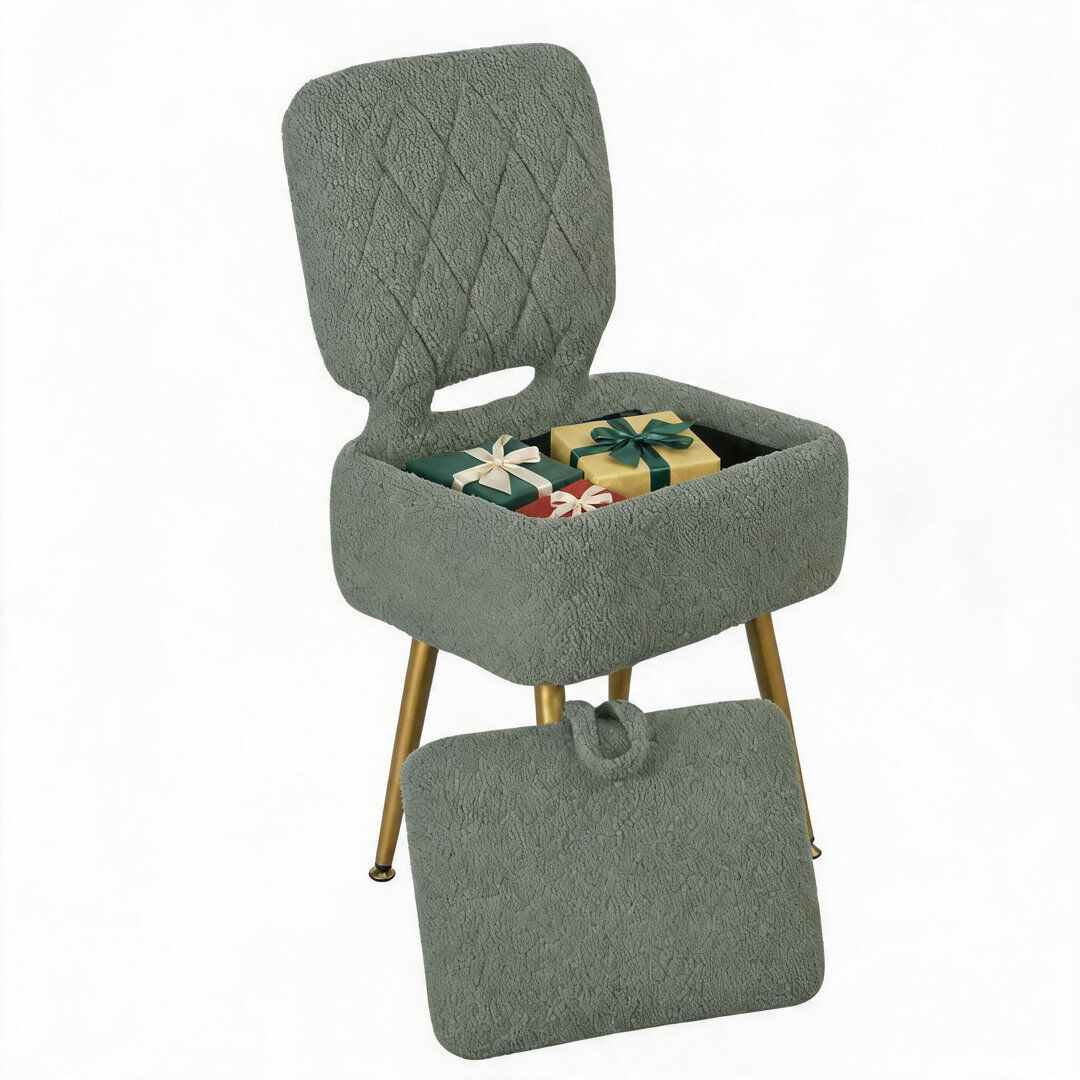 Canora Grey London Boutique Office Chair Green 40.4cm W X 29cm D