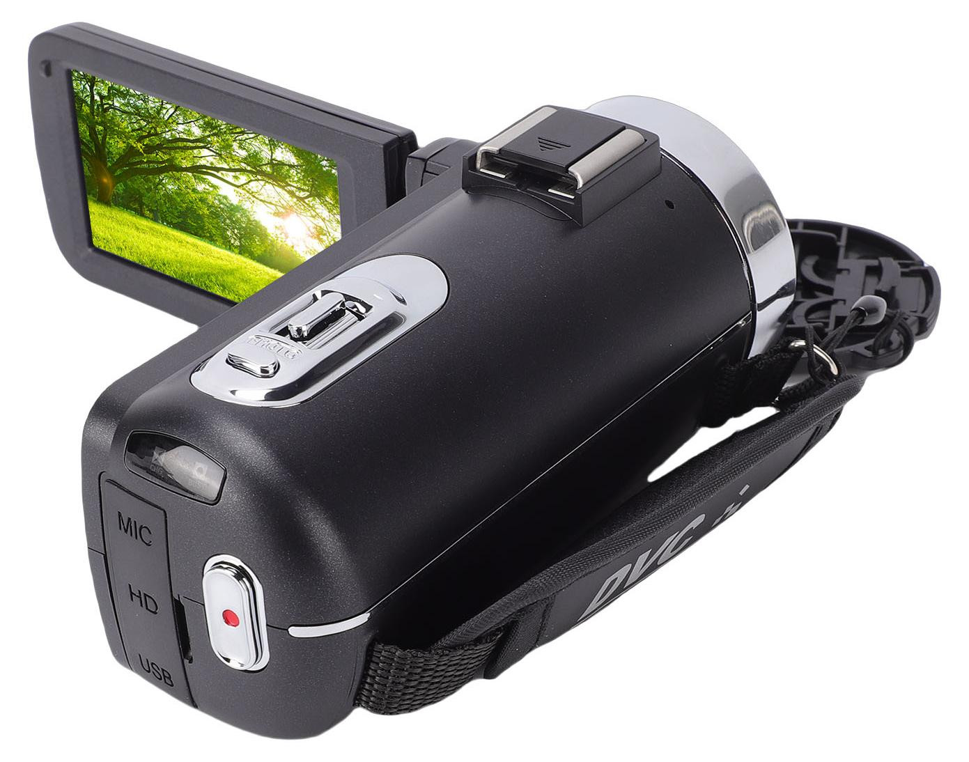 Gistuch 64-megapixel 8K-videocamera met 7,6 cm touchscreen en 18x digitale zoom