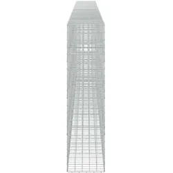 vidaXL, Steinkorb, Gabion mit 5 mm Draht und 10x10 cm Masche 1000x50x200 cm