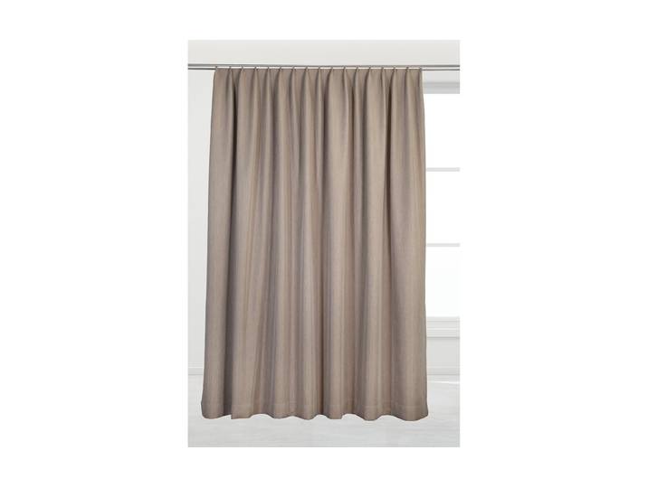 Vorhang Casa Leon 140 cm x 245 cm , beige (natur), Polyester, Gardinen, Vorhang