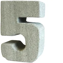 No.5 Granite Candle Holder