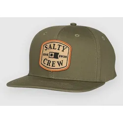 Salty Crew Capitals Snapback Cap olive Gr. Uni