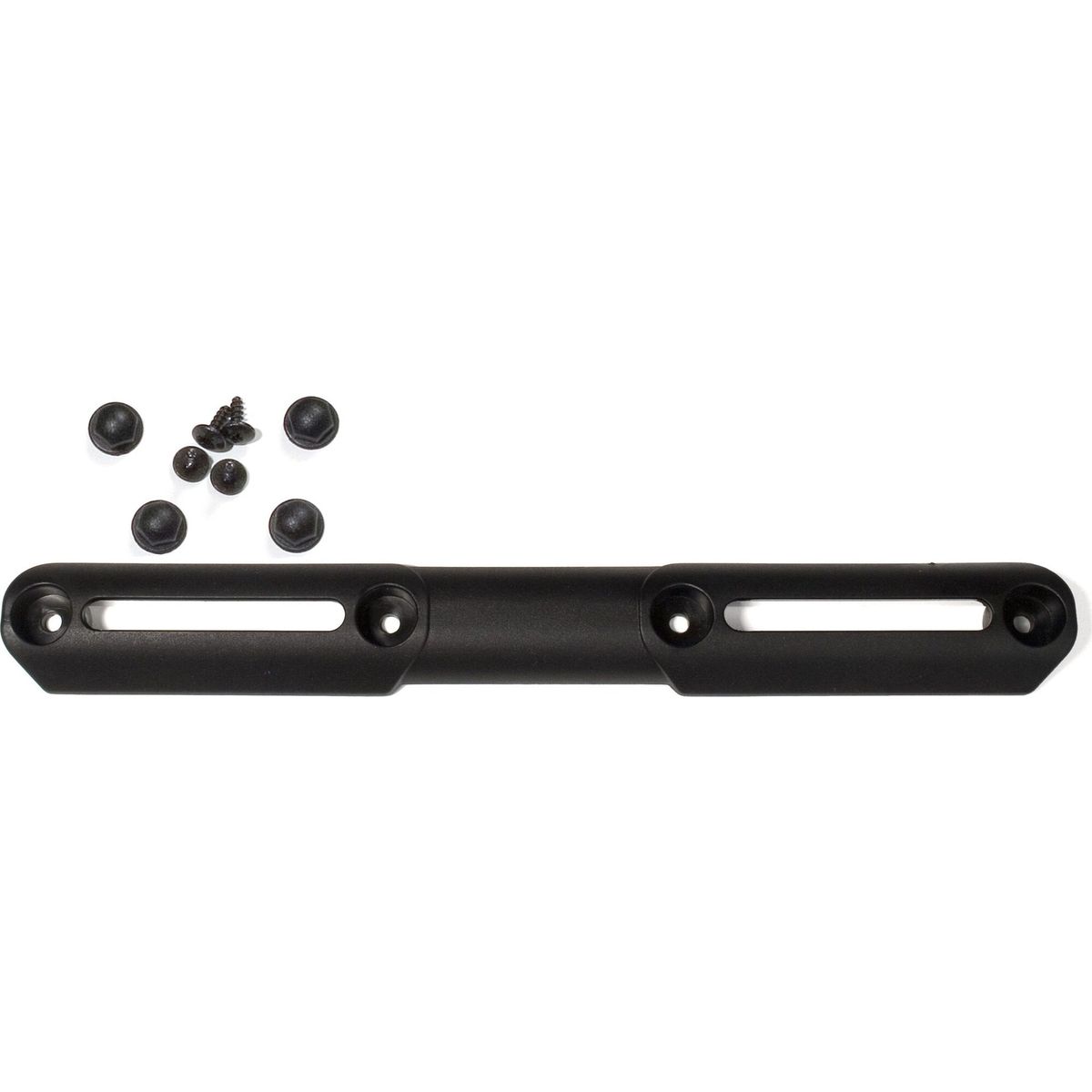 Ortlieb QL1 Schiene, Kurz asphalt - black E170