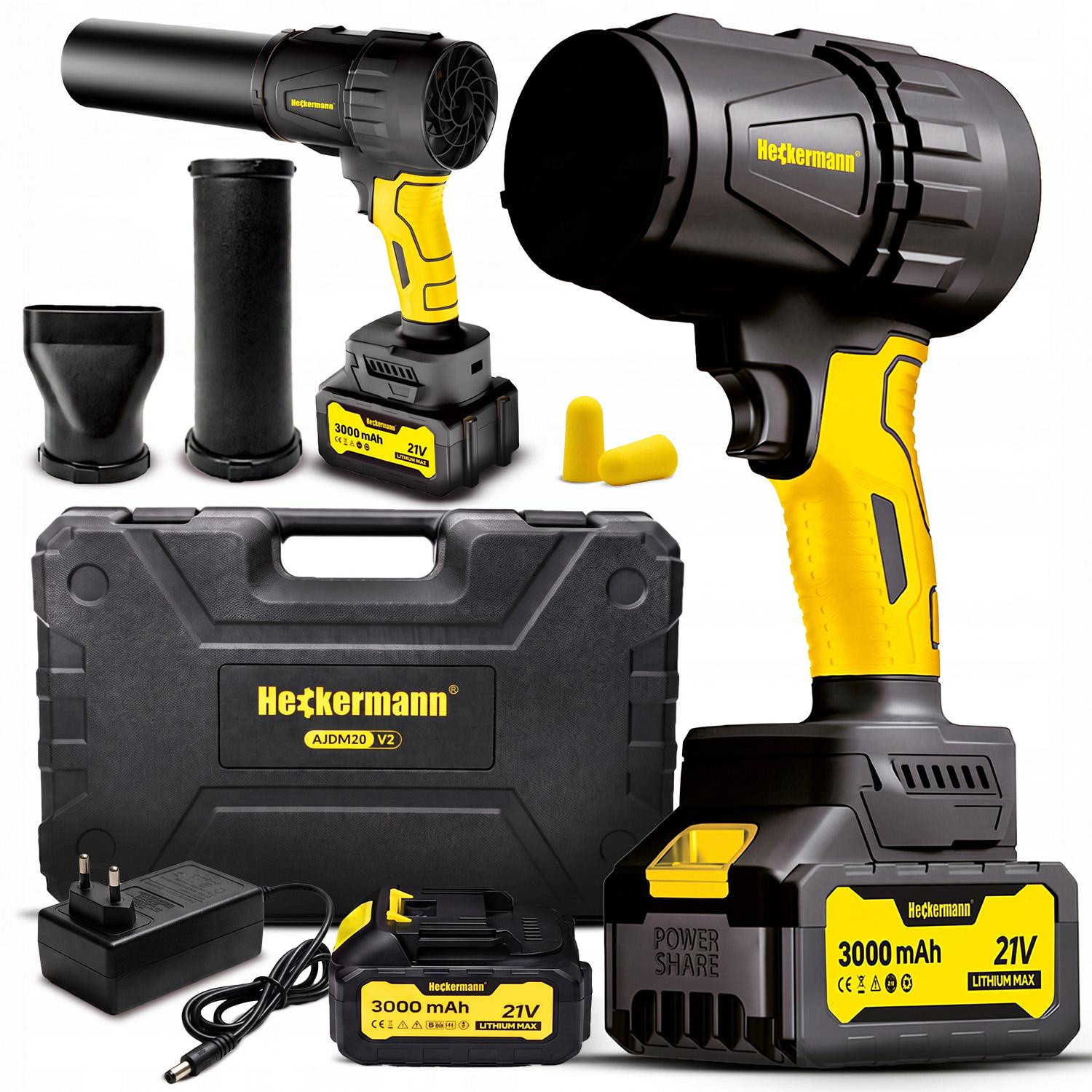 Heckermann Basic AJDM20v2 Mini-accu-blazer voor bladeren