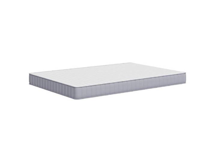 NEW Blanc Matelas en mousse moyennement doux 140x190 cm - - Lits & accessoires(1parcel)1699761