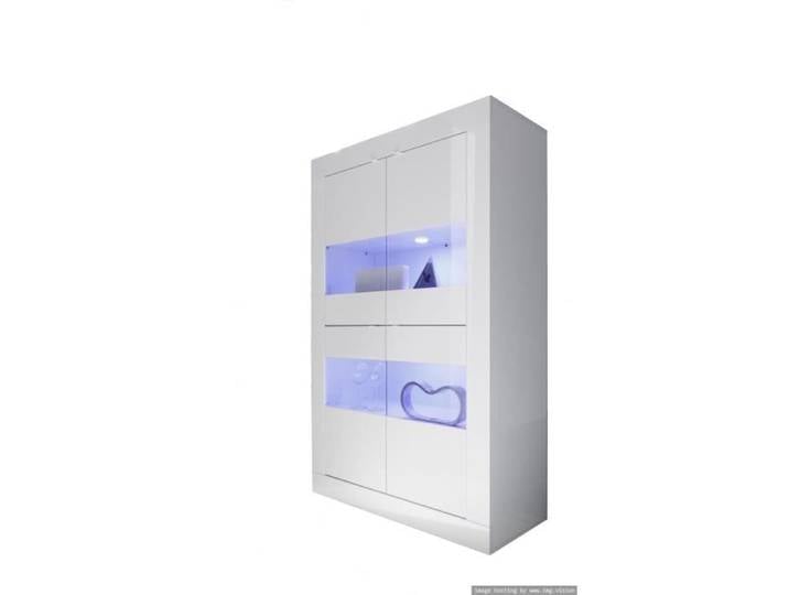 Buffet-Vitrine JAZZ blanc