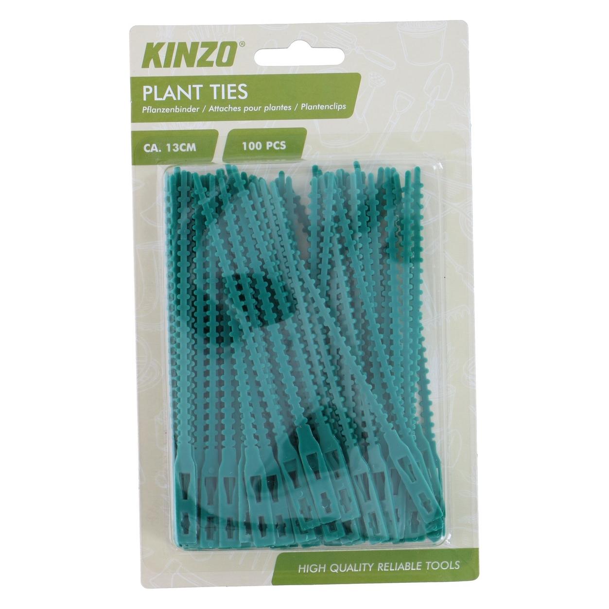 Kinzo Pflanzenbinder 100 Stk. 13cm PL (13 cm, 0.20 cm) (49597979)