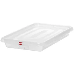HENDI GN 1/1 Behälter, Polypropylen, GN 1/1, 8L, Transparent, 530x325x(H)65mm