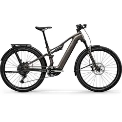Centurion Lhasa R1000 E-Trekking-Fully, Bosch Performance Line CX, 800 Wh, Kohlegrau