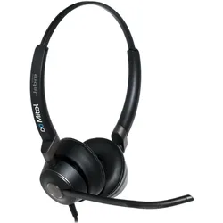 Mitel Headset H30 Stereo - USB-C (Kabelgebunden, USB-C), Office Headset, Schwarz