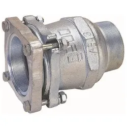 Gebo, Zubehör Sanitärinstallation, pressure flange connection for steel pipe 3 "