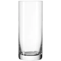 6er-Set Leonardo Trinkglas Easy+ 330 ml Glas Transparent Klar L (Large)