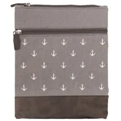 Canvas Crossbag 001 (Grey Anchor)