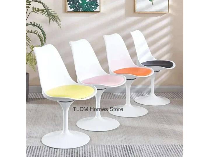 MQ50CY-Chaise de Salle à Manger Transparente et Confortable, Mobilier de Salon
