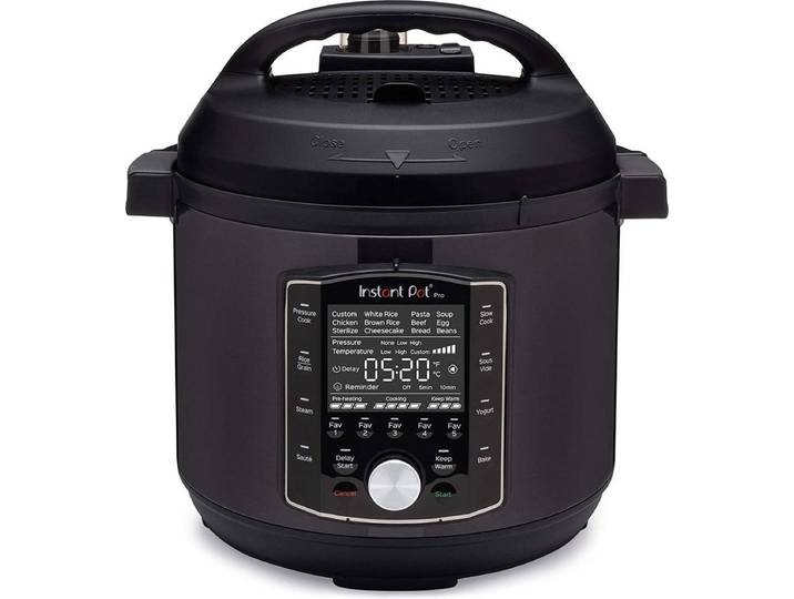 Instant Pot Pro 5\,7L Multicooker - 10-in-1 Snelkookpan - Slowcooker - Sous-vide - Rijstkoker - Stomer - Premium RVS Binnenpan - 5 Programmeerbare Favorieten - Tot 6 Porties
