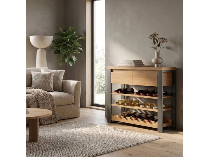 Modernes Colet-Weinregal 100 cm Danzz