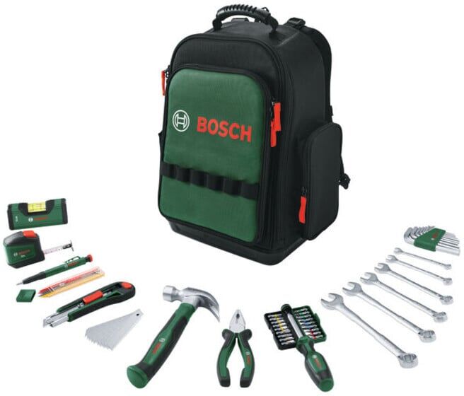 BOSCH Set de sac à dos à outils 60 pièces (1600A02ZA1)