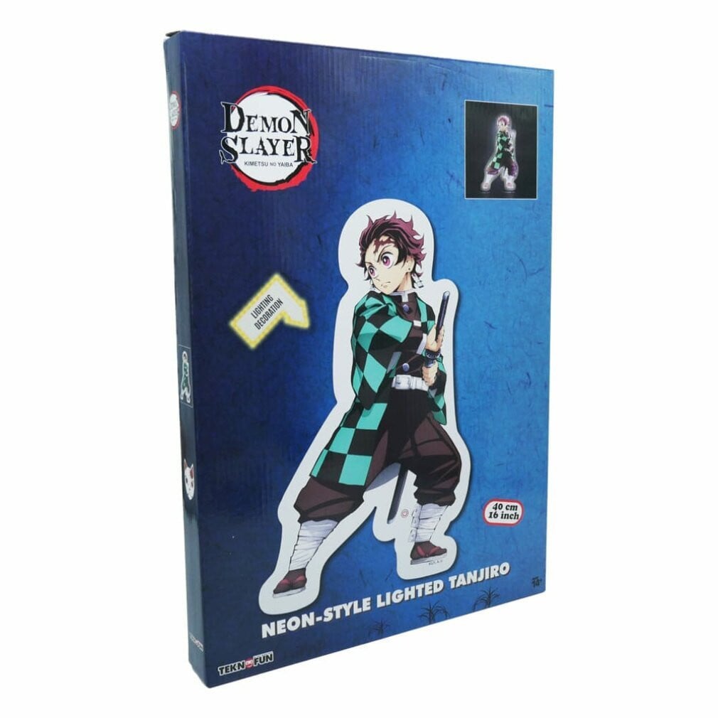 Teknofun Demon Slayer Kimetsu no Yaiba LED-wandlamp Tanjiro 30 cm