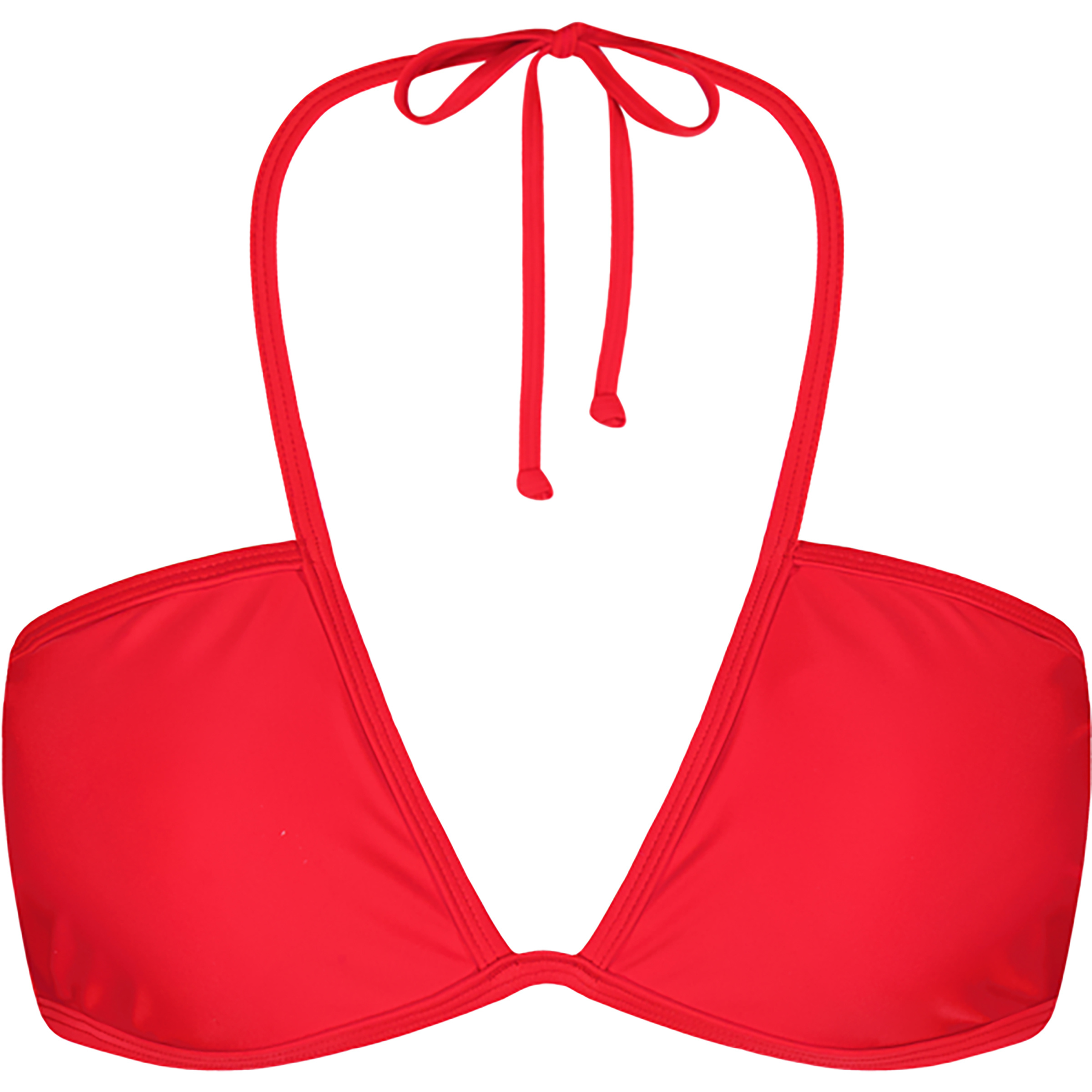 Barts Kelli Plunge Bikini Oberteil Damen Bikinis rot Größe M Lifestyle Elastisch