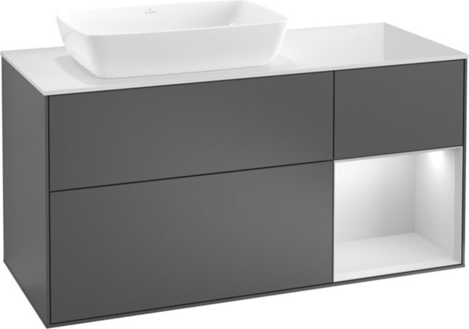 Villeroy & Boch F811GMHJ Waschbeckenunterschrank Finion F81