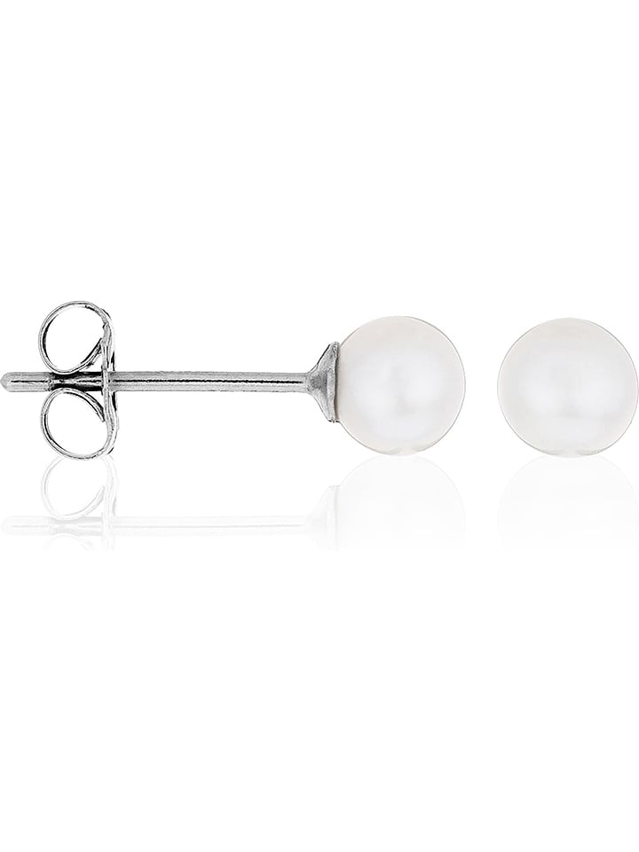 DIAMOND & CO Weißgold-Ohrstecker "My Pearl" mit Perlen - onesize