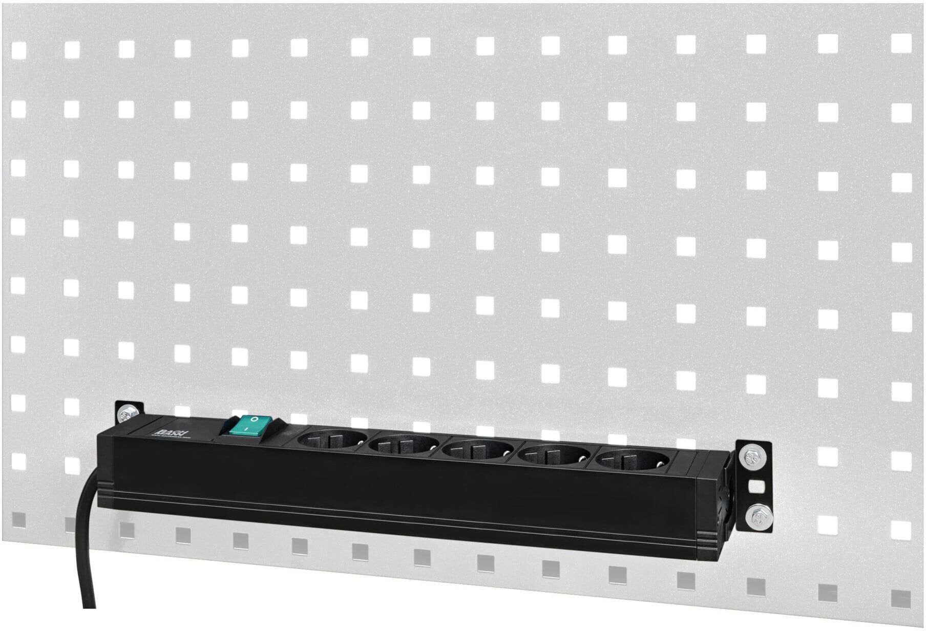 Rau Energieleiste 500mm 5 Schukosteckdosen 230V 16A (E-EL-D-500)