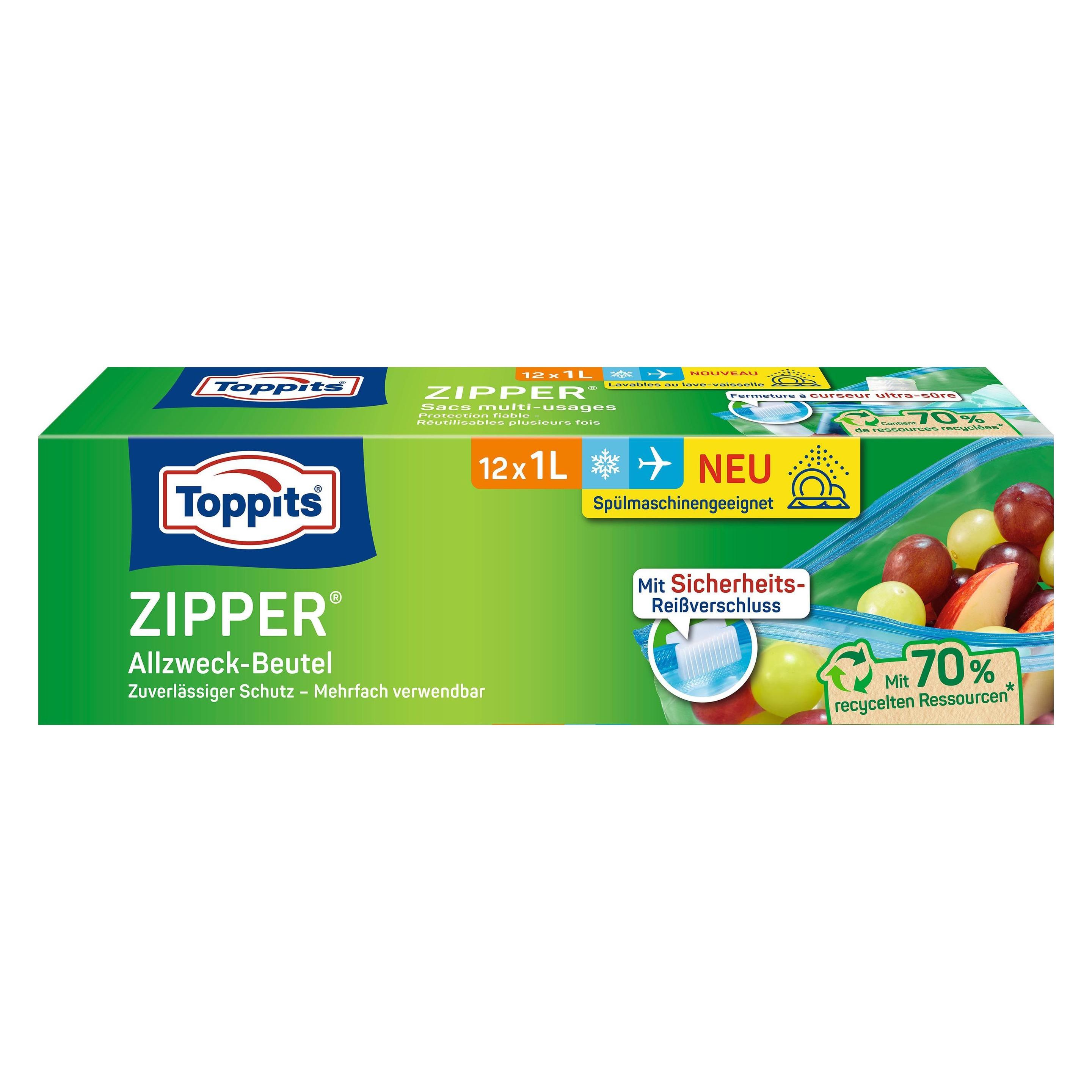 Toppits Zipper 12 x 1L (12x) (209863)
