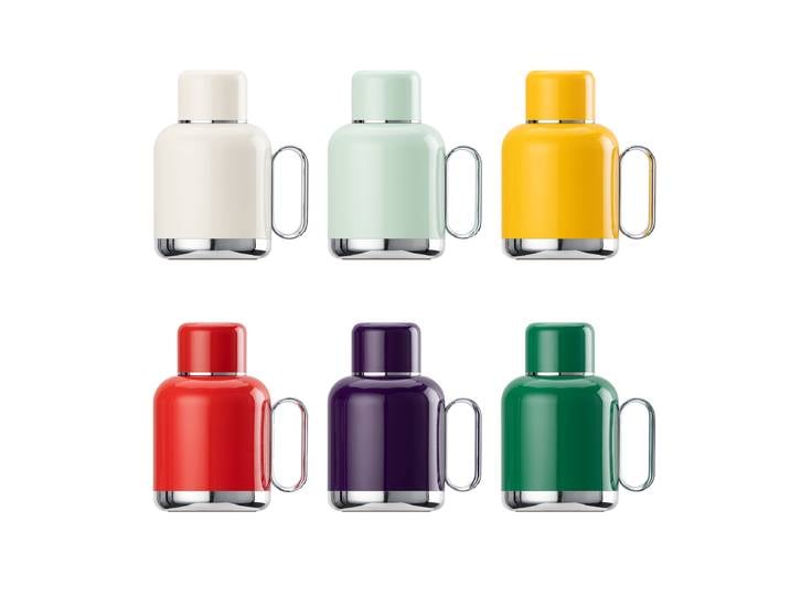 Théière en acier inoxydable SAMADOYO-316, cafetière à thé et à café isolée avec filtre intégré ​ , 600 ml