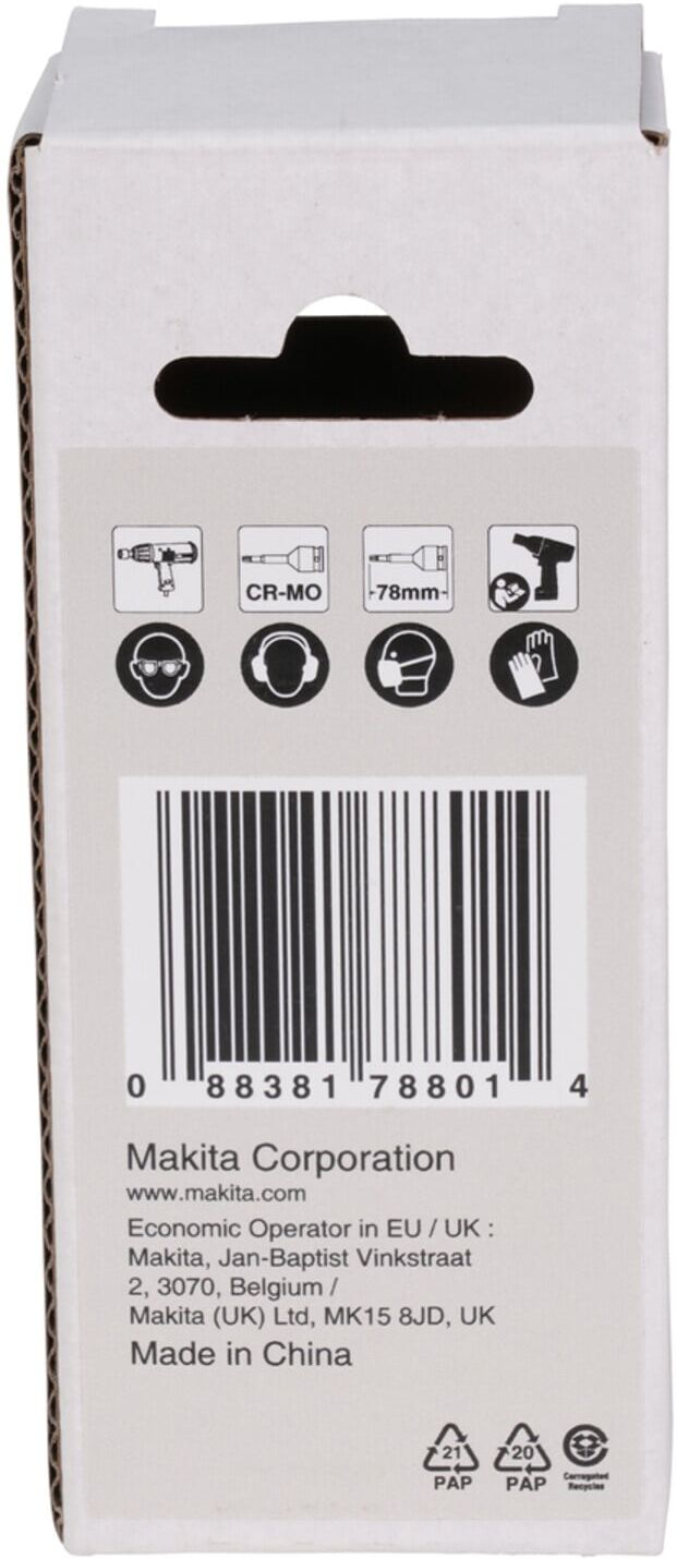 Makita Impact Black T-Schlagnuss 1/2 T55 (E-19847)