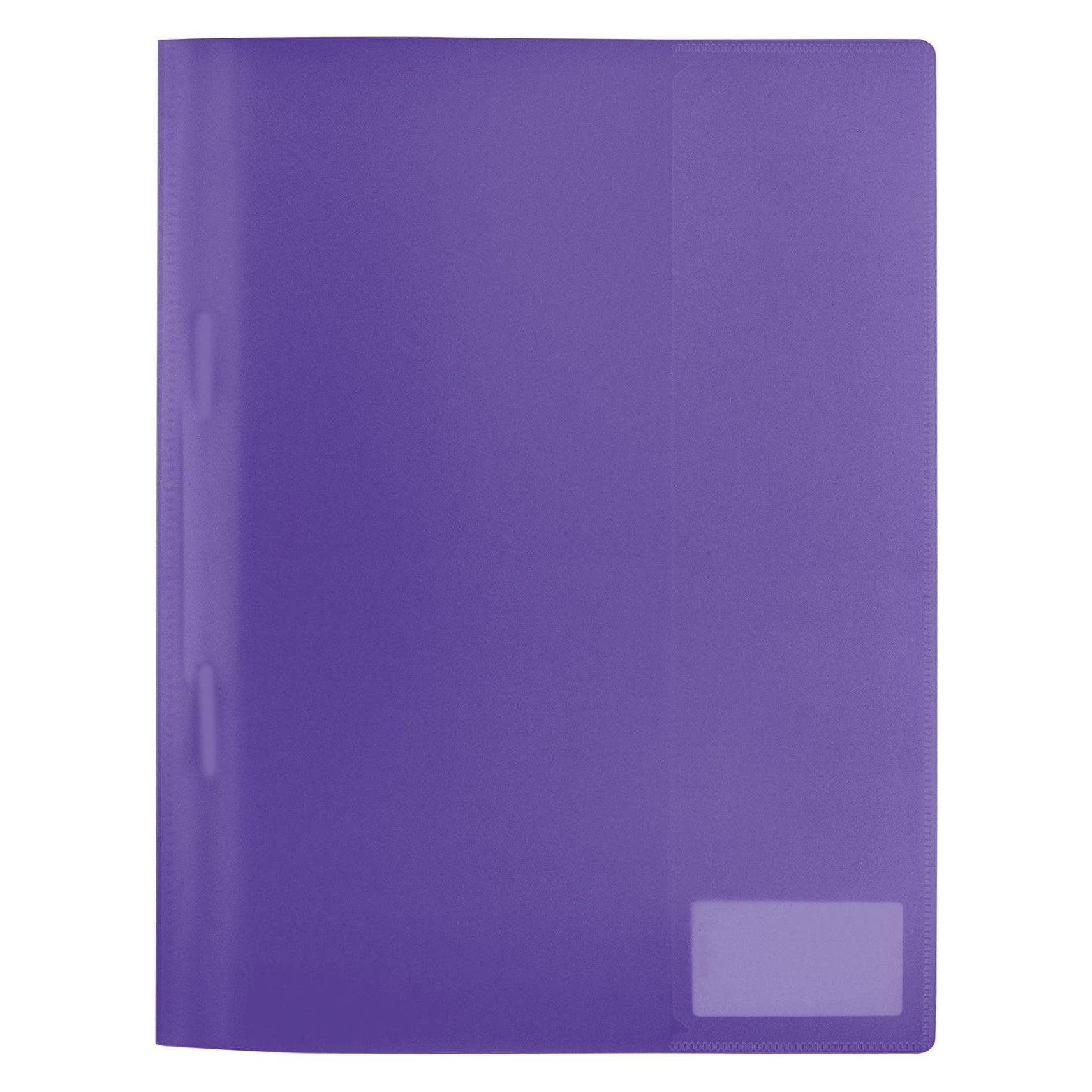 Herma Schnellhefter A4 violett transluzent PP 3St. (A4, 3x) (19498)