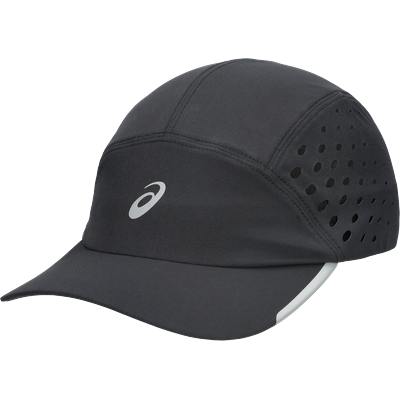 Baseball Cap ASICS, Damen, Gr. S, schwarz, Web, Kunstfaser, unifarben, Caps, Reflektierend, Verstellbare Passform, ASICS Design