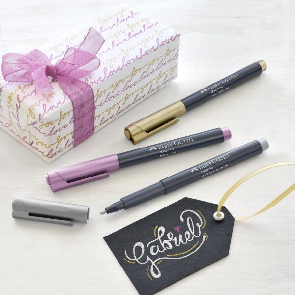 Faber-Castell Metallics Marker   Pink