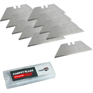 Marapon Cuttermesser-Klingen MCB-1,Trapezklinge, 20mm aus Stahl, 10 Stück