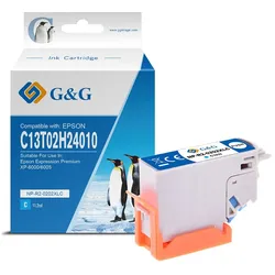 G&G XL-Patrone kompatibel zu EPSON 202XL Kiwi cyan