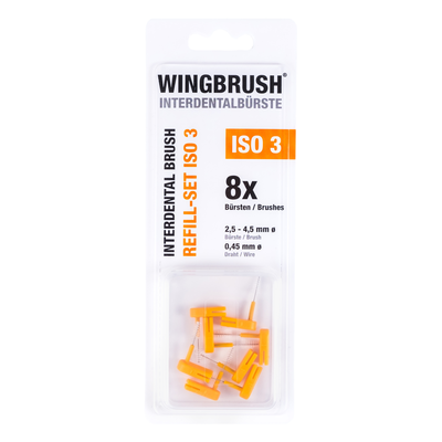 IMP GmbH International Medical Products WINGBRUSH Refill-Set Interdentalb.ISO 3 med./large 8 St 13704990
