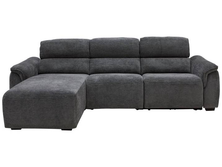 Ecksofa ANNA 289 x 164 cm Dunkelgrau