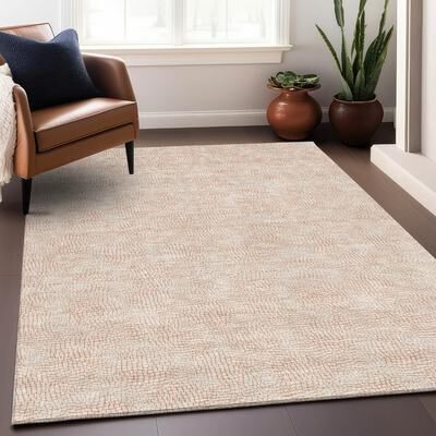 Addison Rugs Machine Washable Indoor/ Outdoor Solid Causal Chantille Rug