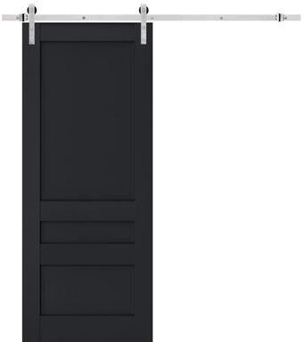 SARTODOORS Veregio 7411 Antracite Wood Sliding Barn Door
