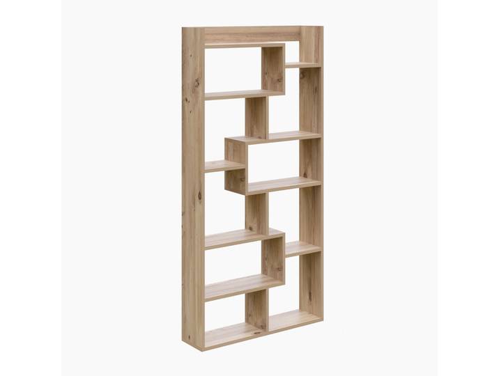 Bücherregal Yemek Kiefer Melaninbeschichtetes Mischholz (Holzwerkstoff) B 90 H 182 cm - Bücherregal