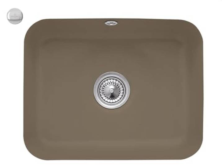 Villeroy & Boch VB-6706 02 TR CISTERNA 60C Spülbecken, Brown