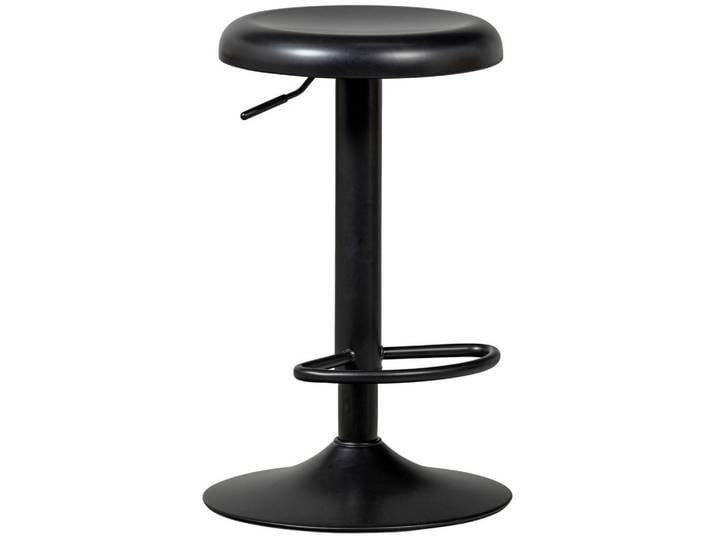 Livetastic Barhocker Isaac, Schwarz, Metall, Rundrohr, 39x81x39 cm, mit Griff, Esszimmer, Barmöbel, Barhocker