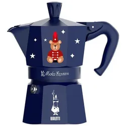 Bialetti Moka Express, Espressokocher, Blau