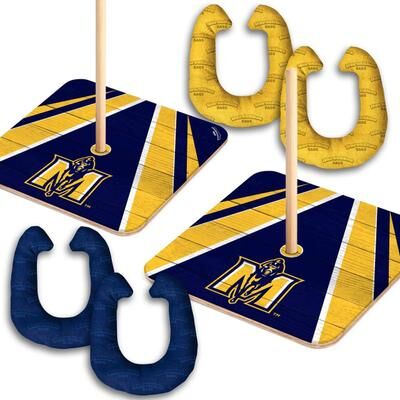 Skip's Garage Murray State Racers NCAA Horseshoe Bag Toss Game