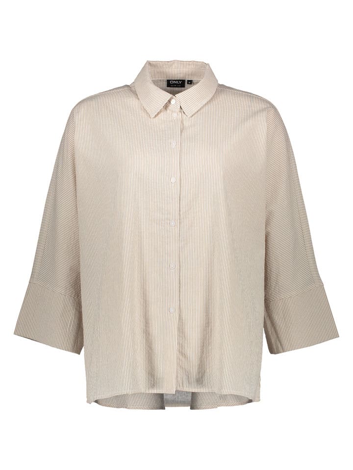 ONLY Hemd in Beige - M