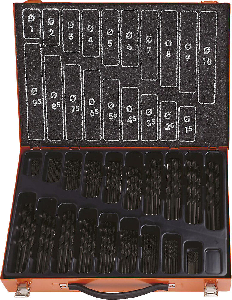 Spiralbohrer-Set ECO HSS-R, in Metallmagazin, 170 Teile Projahn