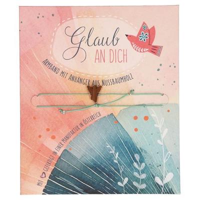 Textil-Armband - Glaub an dich