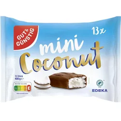 GUT&GÜNSTIG Schokoriegel mini Coconut