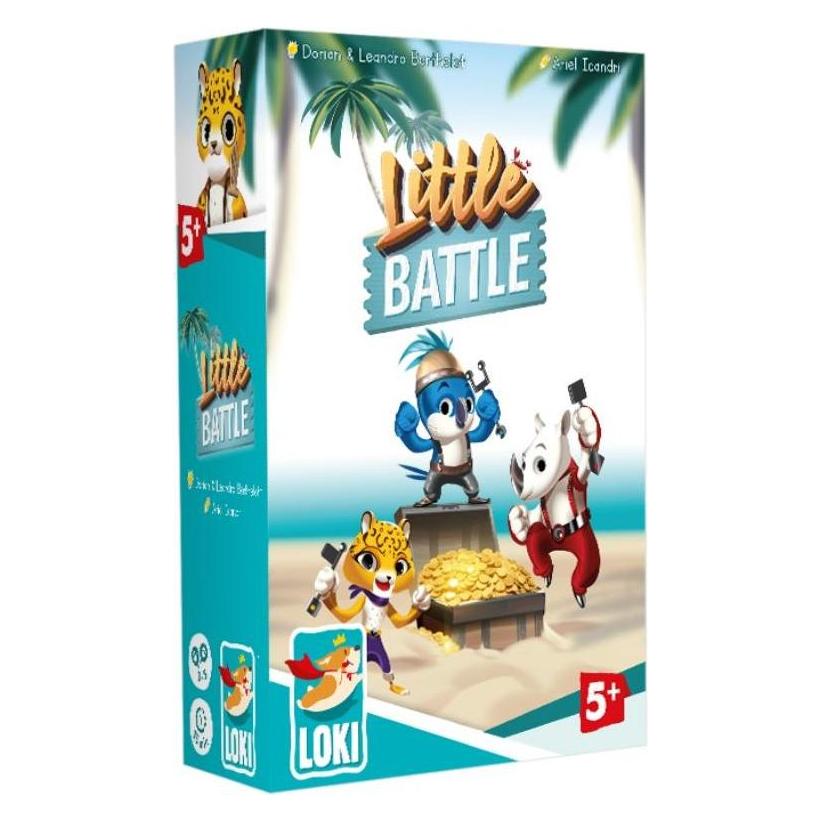 Loki Kids 516016 - Little Battle, Kartenspiel, für 3-5 Spieler, ab 5 Jahren (Deutsch, 3 - 5 Spieler) (516016)